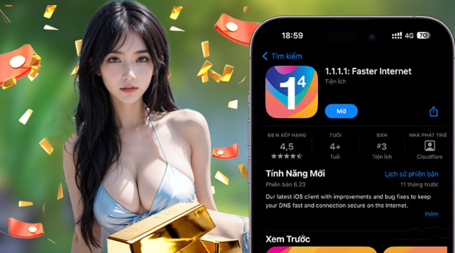 Hình ảnh quảng cáo của l9bet hiển thị nền tảng và các lợi ích